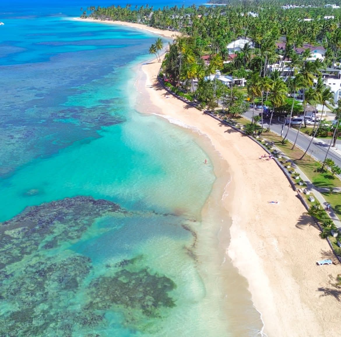 Las Terrenas coastline